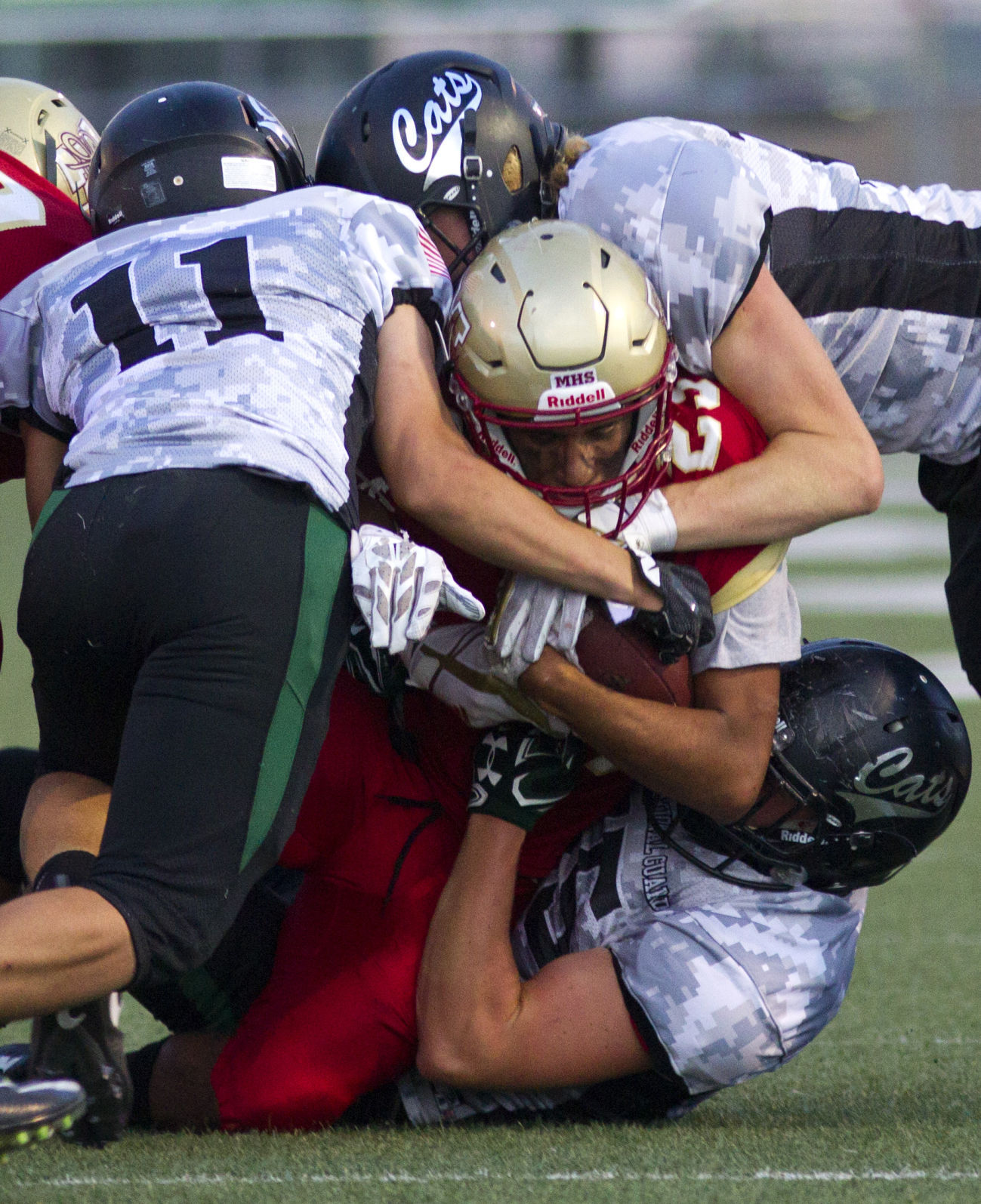 Burley vs. Minico football